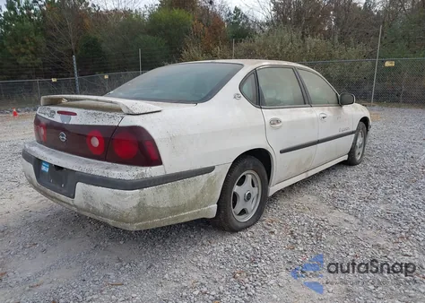 2002 Chevrolet Impala Ls z USA, uszkodzony, nr VIN 2G1WH55K129167852